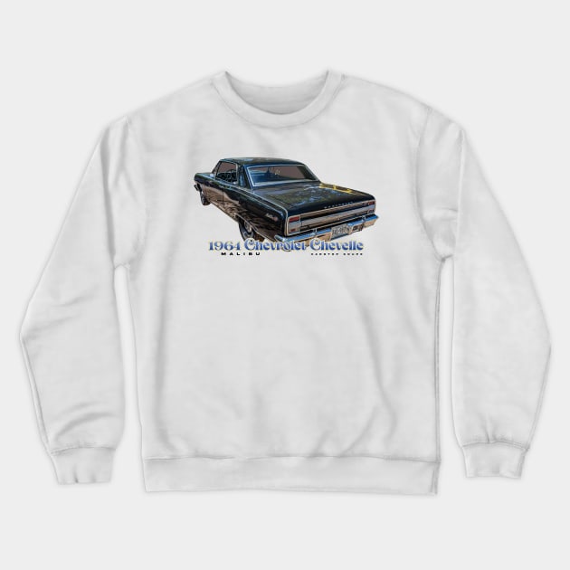 1964 Chevrolet Chevelle Malibu SS Hardtop Coupe Crewneck Sweatshirt by Gestalt Imagery